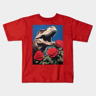 Another Romantic Dino Kids T-Shirt